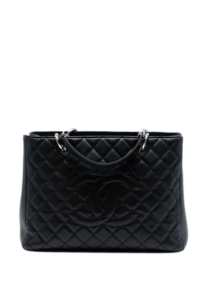 CHANEL Pre-Owned 2014-2015 Caviar Grand Shopping tote bag - Black