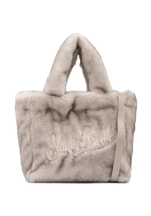 MC2 Saint Barth small Colette embroidered tote bag - Grey