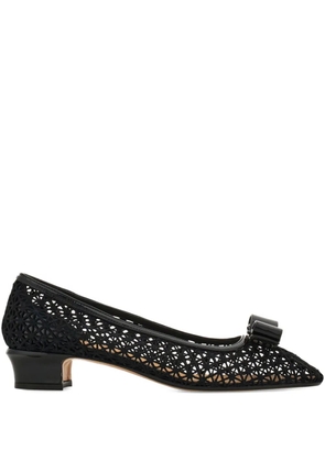 Ferragamo 30mm Vara bow-detail pumps - Black