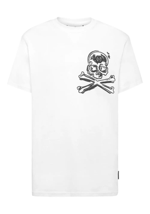 Philipp Plein Skull & Bones T-shirt - White
