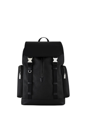Le Tanneur Maurice buckle backpack - Black