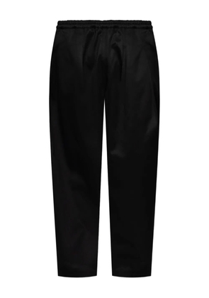Maison Margiela pleat-detailed drawstring trousers - Black