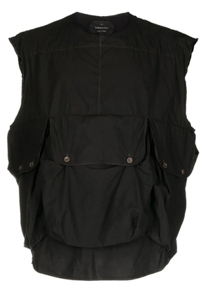 Nicolas Andreas Taralis cargo-pockets vest - Black