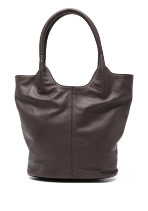 Vic Matie leather tote bag - Brown