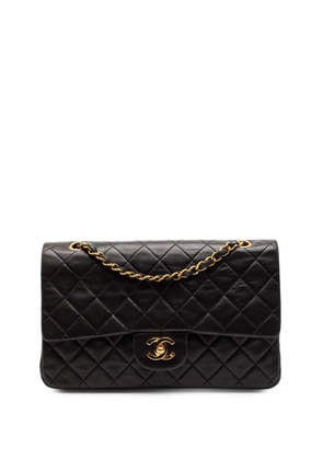 CHANEL Pre-Owned 1994-1996 Medium Classic Lambskin Double Flap shoulder bag - Black