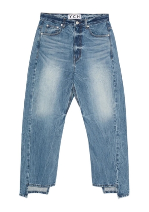 YCH high-low hem jeans - Blue