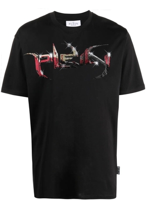 Philipp Plein logo-print cotton T-shirt - Black