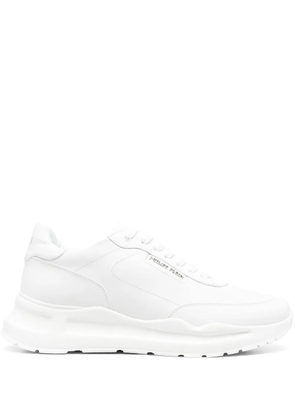 Philipp Plein Runner leather low-top sneakers - White