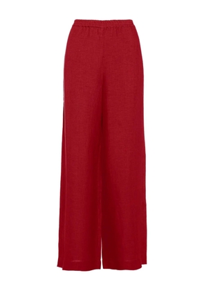 ERES Select elastic-waist trousers - Red