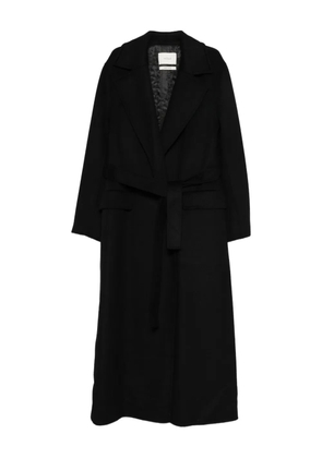VICOLO belted coat - Black
