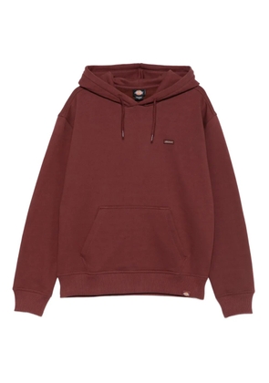 DICKIES logo-patch hoodie - Red