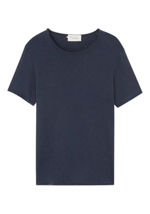 American Vintage Sonoma raw-edge T-shirt - Blue