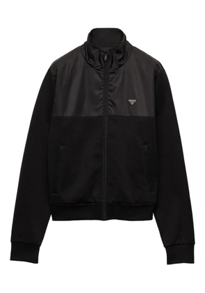 Prada Re-Nylon panelled jacket - Black