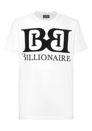 Billionaire logo-print T-shirt - White
