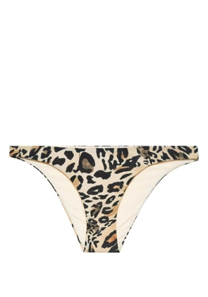 Nanushka leopard-print bikini bottoms - Neutrals