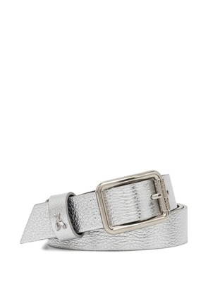 Patrizia Pepe leather belt - Silver
