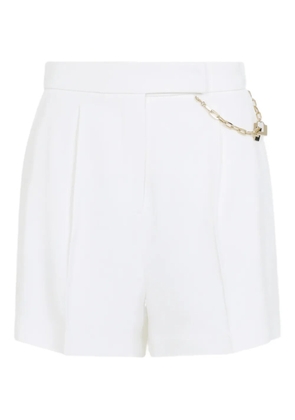 Elisabetta Franchi chain-deatil shorts - Neutrals