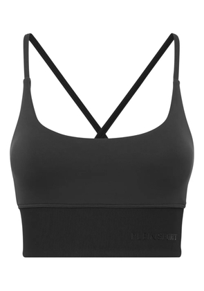 Plein Sport cross-back sports bra - Black