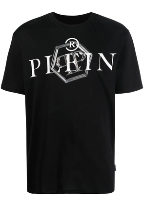 Philipp Plein logo-print cotton T-shirt - Black