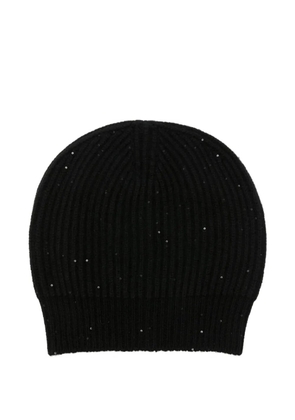 Antonelli sequin-embellished beanie - Black