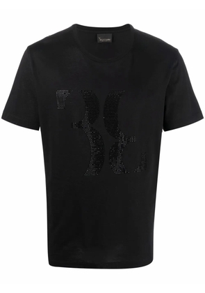 Billionaire Double B crystal-embellished T-shirt - Black