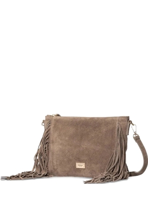 Marc Ellis fringed shoulder bag - Neutrals