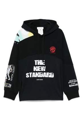 Marine Serre Regenerated hoodie - Black