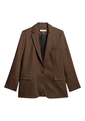 Vanessa Bruno single-breasted blazer - Brown