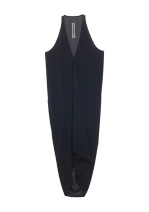 Rick Owens halterneck draped dress - Black