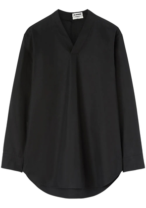 Jil Sander Saturday P.M. cotton shirt - Black