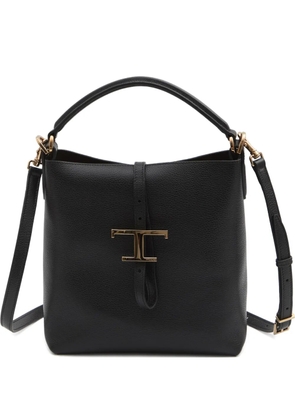 Tod's mini T Timeless bucket bag - Black