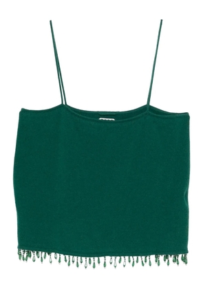 BODE beads-trim top - Green