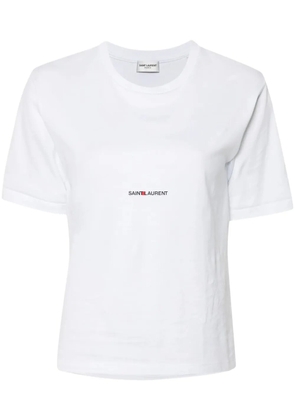 Saint Laurent logo-print T-shirt - White