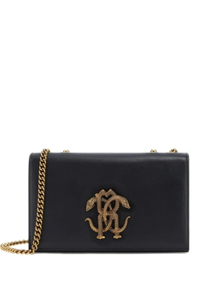 Roberto Cavalli embellished shoulder bag - Black