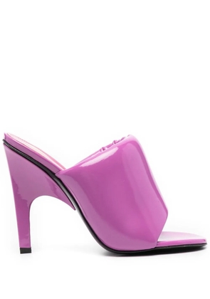 The Attico Rem 120mm padded sandals - Pink