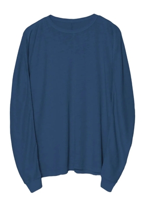 Maharishi long-sleeve organic-cotton T-shirt - Blue