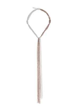 Peserico two-tone necklace - Silver