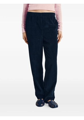 American Vintage Padow corduroy straight trousers - Blue