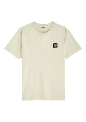 Stone Island logo-patch T-shirt - Neutrals