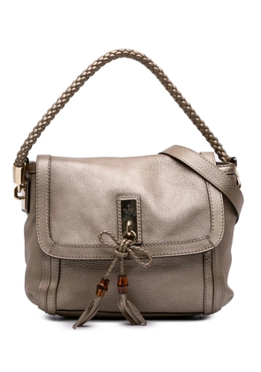 Gucci Pre-Owned 2016-2025 Leather Bella satchel - Gold