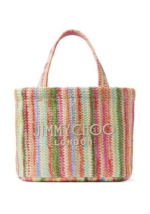 Jimmy Choo striped tote bag - Pink