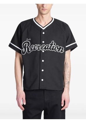 BODE Outfield baseball shirt - Black