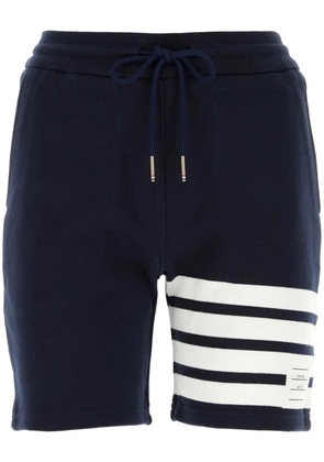Thom Browne 4-Bar stripe track shorts - Blue