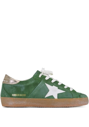 Golden Goose Super-Star suede sneakers - Green