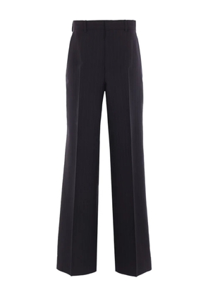 Gucci pinstripe wool jacquard trousers - Black