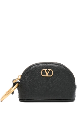 Valentino Garavani half-moon keyring purse - Black