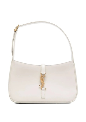 Saint Laurent Le 5 à 7 leather shoulder bag - White