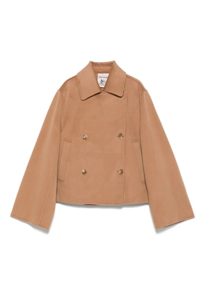 Semicouture double-breasted peacoat - Neutrals
