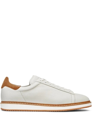 Brunello Cucinelli contrast-trimmed low-top sneakers - White