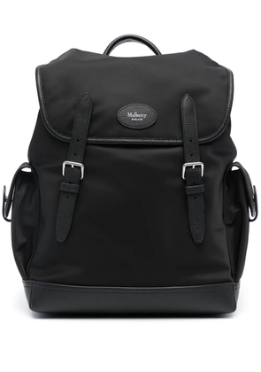 Mulberry Heritage leather-trim backpack - Black